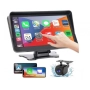 Преносим 7" безжичен CarPlay и Android Auto тъчскрийн с Bluetooth, GPS, снимка 1
