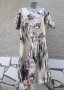 3XL Нова рокля в пастелни цветове (Италия) 
