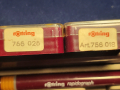 рапидографи Rotring mod.Rapidograph с 4 чисто нови писци: 0,18/0,25/0,35 и 0,50 с туш, снимка 7