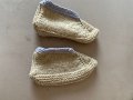 Плетени чорапи от домашна вълна-размер - към 35/36, снимка 1 - Дамски чорапи - 43734242
