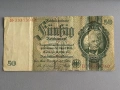 Райх банкнотa - Германия - 50 марки | 1933г., снимка 1