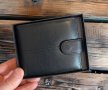 мжки портфейл естествена кожен телешки бокс джоб за монети документи, снимка 5