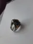 Уникален мъжки бутиков сребърен пръстен, снимка 6