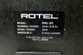 Rotel RML-80, снимка 3