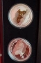 Продавам колекционерски сет лунар годината на мишката 2008 г. В отлично състояние , снимка 3
