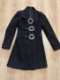 Дамско черно палто, снимка 1 - Палта, манта - 38336777