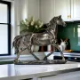 Елегантна Винтидж Статуя на Кон,Налична в три разлини модела/цвята, снимка 3