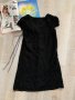 Къса черна рокля,р-р S, снимка 9