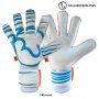 Вратарски ръкавици RWLK PRO LINE WHITE/LIGHT BLUE размер 7,8
