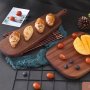 HomeDo Абаносова дървена кухненска дъска за рязане и сервиране, 40x15 см, снимка 6