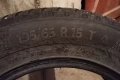 Продавам 2 броя зимни гуми 195.65.15 на 1 сезон дот 2019 Контентал , снимка 3