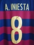Barcelona Iniesta Nike оригинална нова тениска фланелка екип Барселона Иниеста , снимка 5