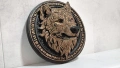 Фигурка Wolf Head / Вълча глава статуетка за стена, снимка 3
