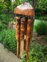 Вятърен звънец от дърво и бамбук Кокос , снимка 1 - Декорация за дома - 36766670