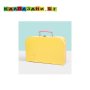  Куфарче с паспорт за плюшени играчки 23 см, жълт 6396, снимка 1 - Плюшени играчки - 42937293
