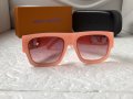 Louis Vuitton 2023 висок клас слънчеви очила унисекс розово, снимка 4