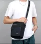 Компактна, Елегантна и Стилна Мъжка универсална черна чанта с презрамки!, снимка 5