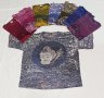 Индийски ръчно рисувани тениски- памук, снимка 1 - Тениски - 36599695