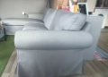 Стилен ъглов диван с лежанка (IKEA Ektorp) – Отлично състояние, снимка 2