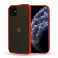 Удароустойчив кейс Vennus с цветен бутон за iPhone 11 11 Pro / 6 цвята, снимка 3 - Калъфи, кейсове - 28088159