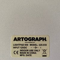 Artograph LightPad 930 - 229mm x 305mm , снимка 2 - Друга електроника - 37239768