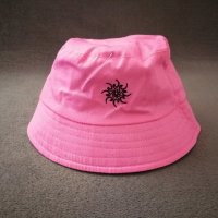 Дамска двулицева шапка идиотка в розов и черен цвят, снимка 10 - Шапки - 43675243