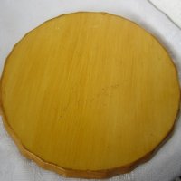 стара дървена рисувана чиния  - поднос от дърво, снимка 5 - Други - 43311510