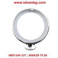 Огледало за грим с LED светлина и увеличение 10Х - захващане чрез вакуум - код 2234, снимка 8 - Други стоки за дома - 26719996