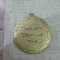 Медал "GERMANIA HELMSTEDT 1994", снимка 2 - Други ценни предмети - 38256644