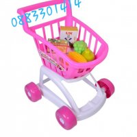 Детска пазарска количка с продукти, снимка 1 - Други - 26881541