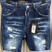 Мъжки къси дънки висок клас Dsquared , снимка 14 - Дънки - 37088915