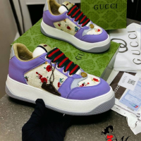 Gucci дамски кецове в лилаво, снимка 1 - Маратонки - 44905541