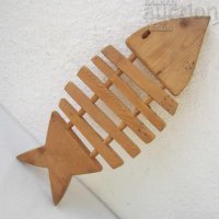 Риба фигура, фигури и  дървена риба подложка, снимка 12 - Други стоки за дома - 28933988