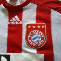 Байерн Мюнхен футболна тениска 2010-2011 домакини маркова на Адидас размер М, снимка 3 - Футбол - 37483434