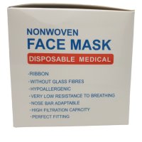 Трипластови медицински маски за еднократна употреба IIR, снимка 3 - Други - 43935956