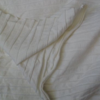 бял памучен плат трико рипс, снимка 2 - Платове и дамаски - 16313436