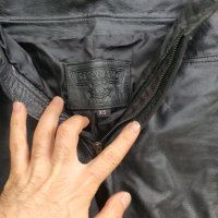 Кожен Рокерски Мото Панталон Размер S XS STEPHANO Ретро Като Нов, снимка 7 - Аксесоари и консумативи - 40760635