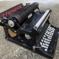 стар ламаринен макет /реклама/ на пишещи машини "CONTINENTAL", снимка 4 - Антикварни и старинни предмети - 40773621