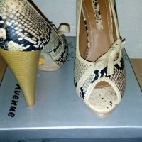 Обувки 39н. на ток, нови, снимка 1 - Дамски елегантни обувки - 28441463