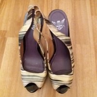 Дамски официални сандали, снимка 5 - Дамски обувки на ток - 32781348