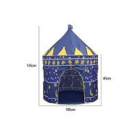Детска палатка замък розов и син вариант, снимка 2 - Други - 36827472