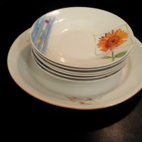 Поръчкови китайски фин порцелан чинии комплект, снимка 9 - Чинии - 40432024