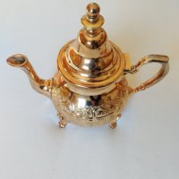 Бронзов марокански чайник ROYAL Manchester, снимка 2 - Антикварни и старинни предмети - 43216861