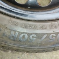 Летни гуми 195/50R15 с джанти  4х114.3  6.5j, снимка 4 - Гуми и джанти - 40461299