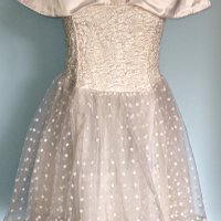 Булчинска рокля с корсет и шлейф, снимка 11 - Сватбени рокли - 15553351