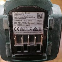 Metabo SSE 18 LTX BL Compact, снимка 4 - Други инструменти - 43076746