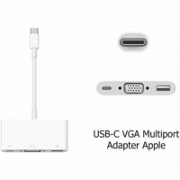 Apple USB-C VGA Multiport Adapter Original, снимка 3 - Аксесоари за Apple - 36396839