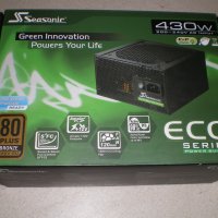 Захранване за компютър Seasonic Eco 430W, снимка 2 - Захранвания и кутии - 43442507