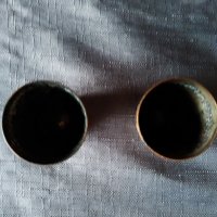 две метални барокови чаши, снимка 2 - Антикварни и старинни предмети - 27230074