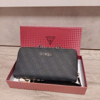 Черен портфейл  Guess код SG408, снимка 1 - Портфейли, портмонета - 38475820